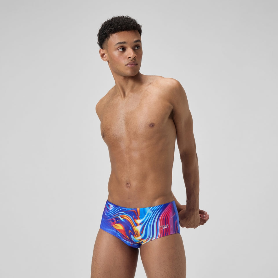 Club Training 13.5cm Placement Brief Blue/Pink | Speedo