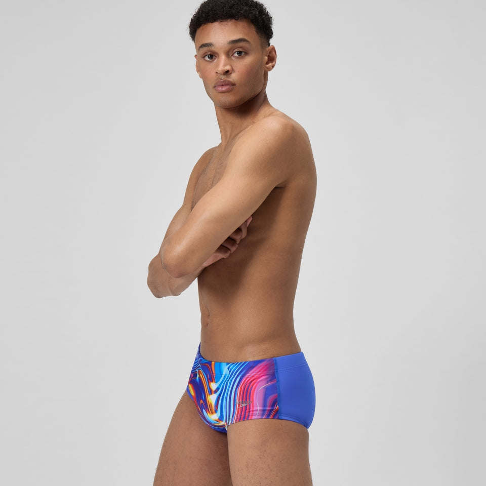 Club Training 13.5cm Placement Brief Blue/Pink | Speedo