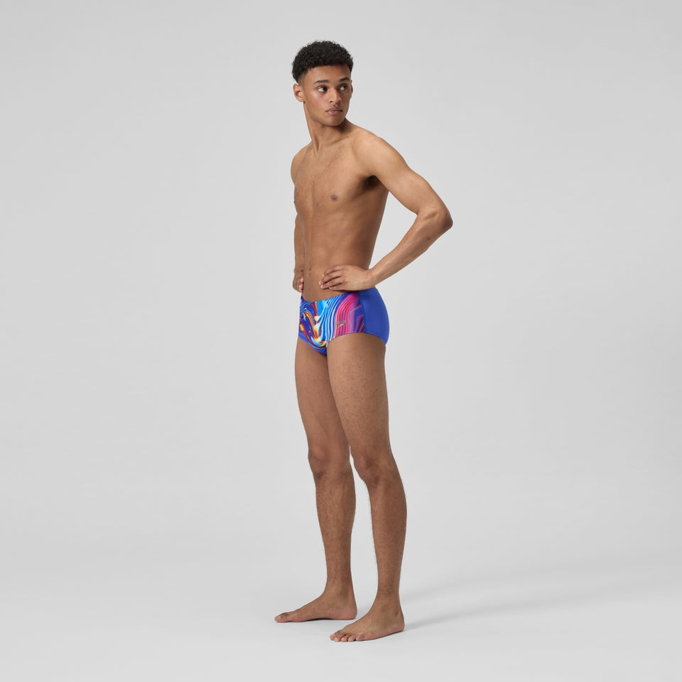 Club Training 13.5cm Placement Brief Blue/Pink | Speedo
