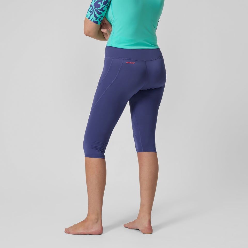 Panel 3/4 Pant Blue | Speedo
