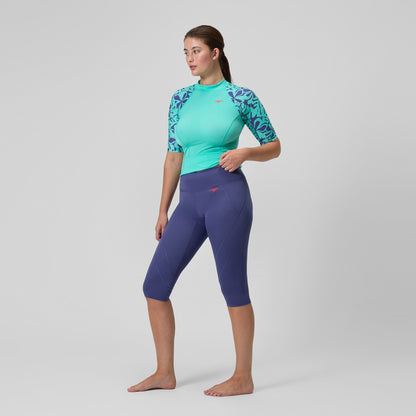 Panel 3/4 Pant Blue | Speedo