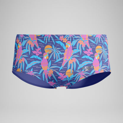 Club Training 13.5cm Printed Brief Navy/Pink | Speedo