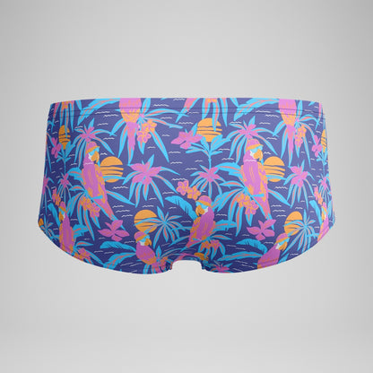 Club Training 13.5cm Printed Brief Navy/Pink | Speedo