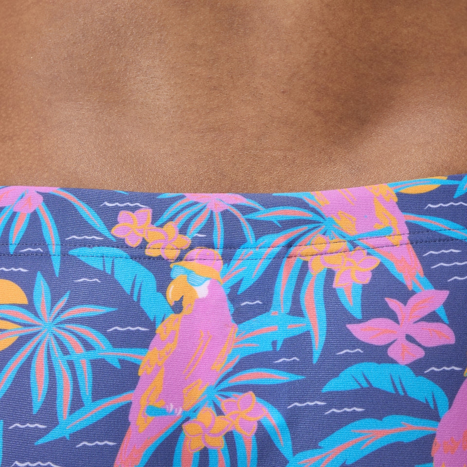 Club Training 13.5cm Printed Brief Navy/Pink | Speedo