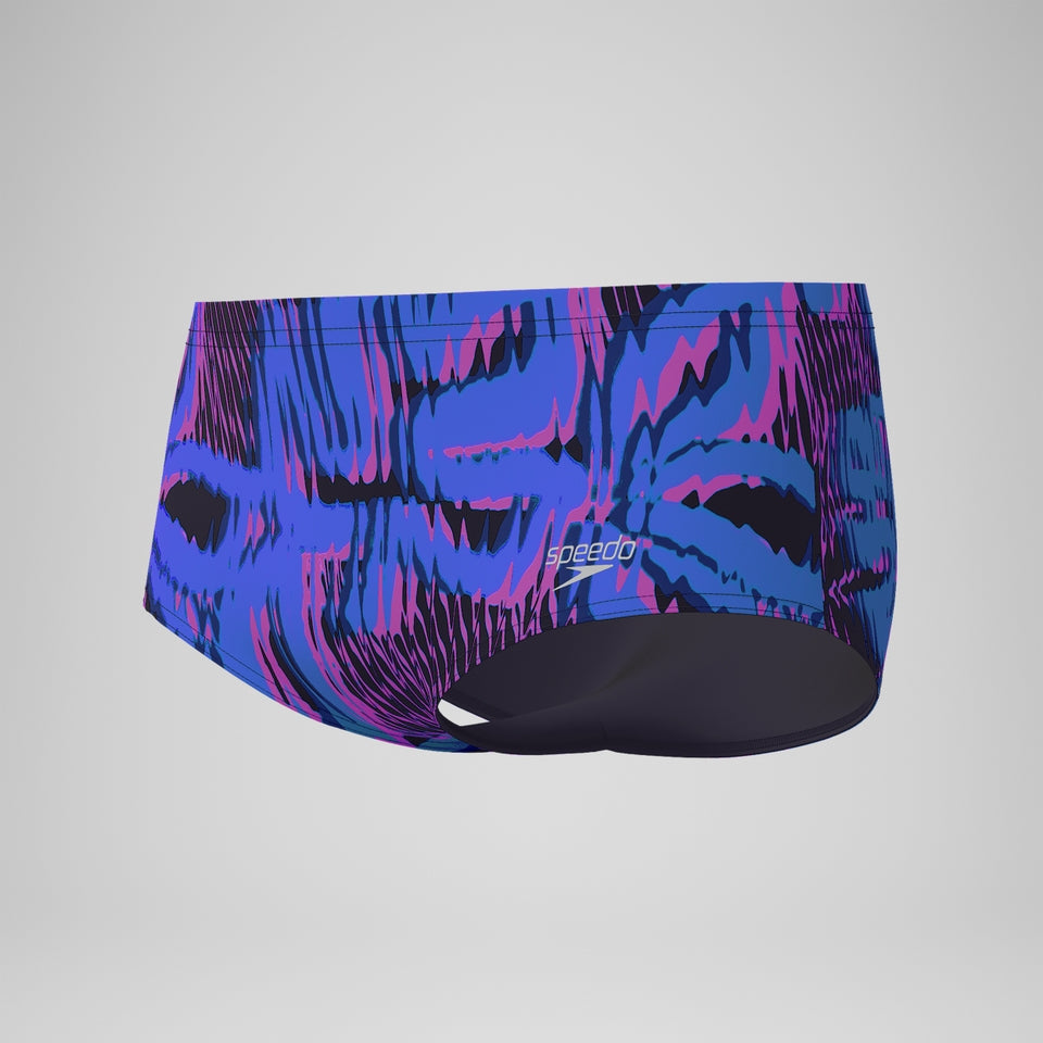Club Training 13.5cm Printed Brief Blue/Pink | Speedo