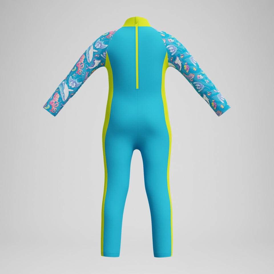 Boys' Learn to Swim Printed Blue/Yellow | Speedo