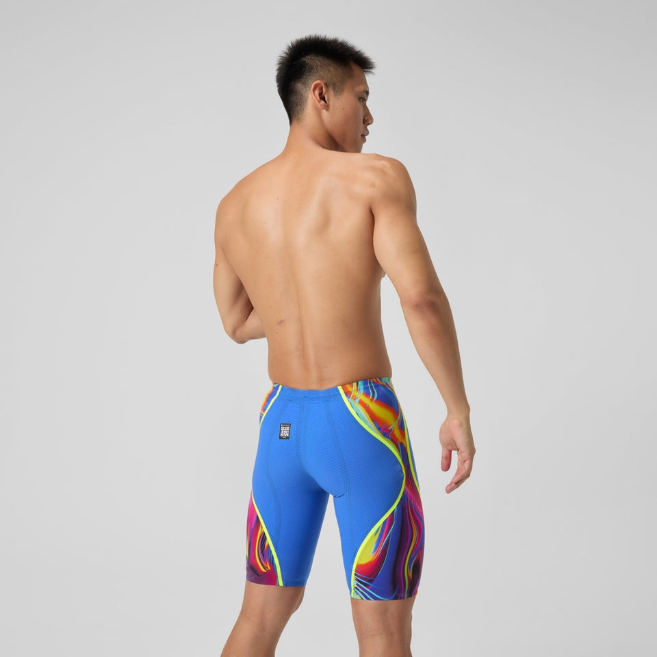 Fastskin LZR Pure Intent 2.0 High Waist Jammer Blue/Yellow/Red | Speedo