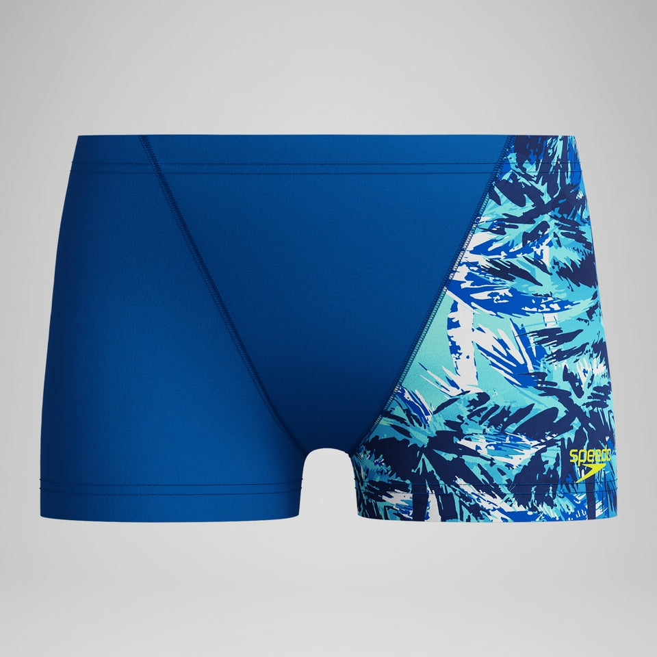 Boys' Printed V-Cut Aquashort Blue | Speedo