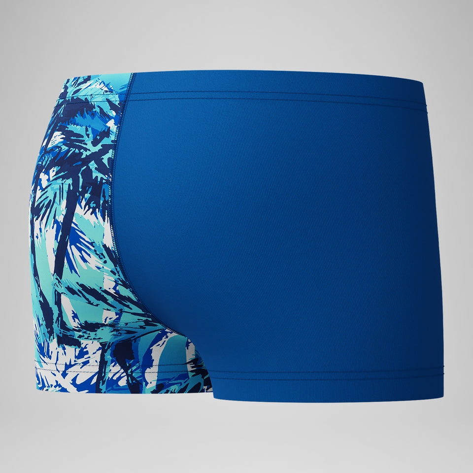 Boys' Printed V-Cut Aquashort Blue | Speedo