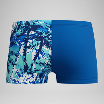 Boys' Printed V-Cut Aquashort Blue | Speedo