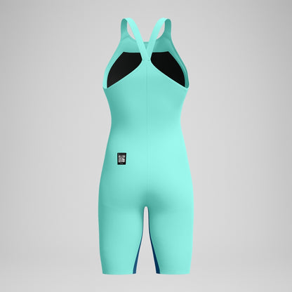 Fastskin LZR Pure Valor 2.0 Closedback Kneeskin Turquoise | Speedo