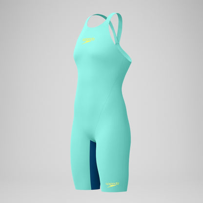 Fastskin LZR Pure Valor 2.0 Closedback Kneeskin Turquoise | Speedo