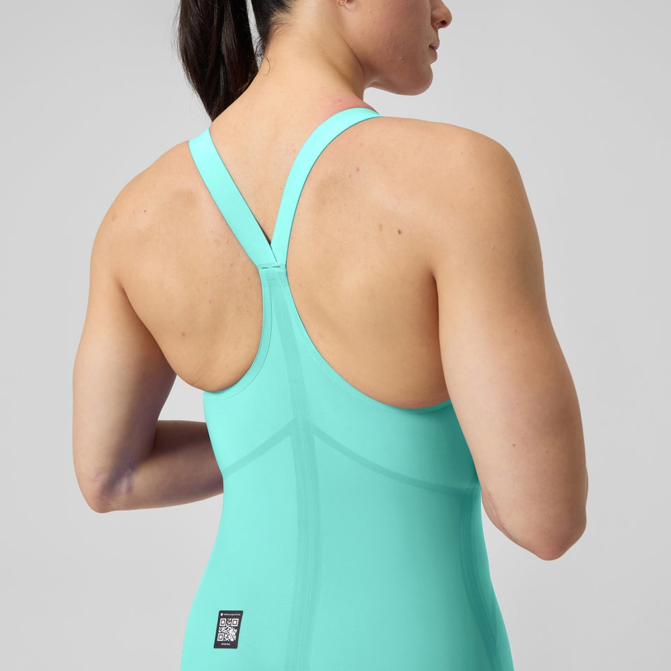 Fastskin LZR Pure Valor 2.0 Closedback Kneeskin Turquoise | Speedo