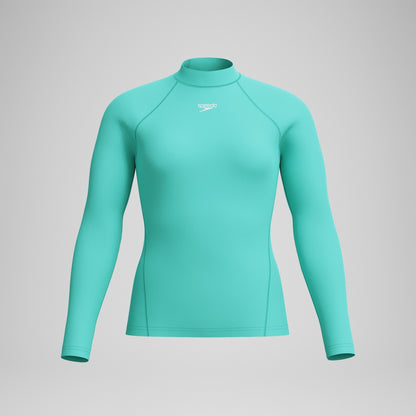 Long Sleeve Rash Top Turquoise | Speedo