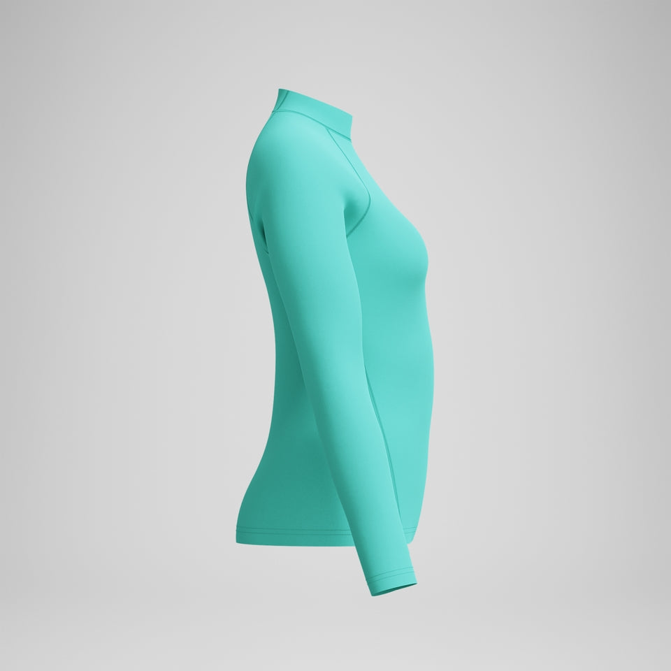 Long Sleeve Rash Top Turquoise | Speedo