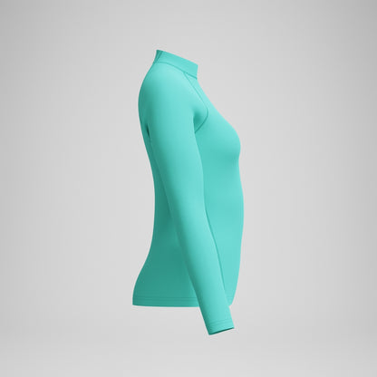 Long Sleeve Rash Top Turquoise | Speedo