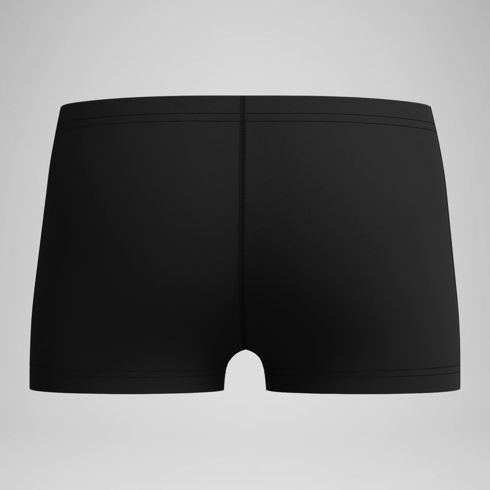 Boys' Medley Logo Aquashort Black/Grey | Speedo