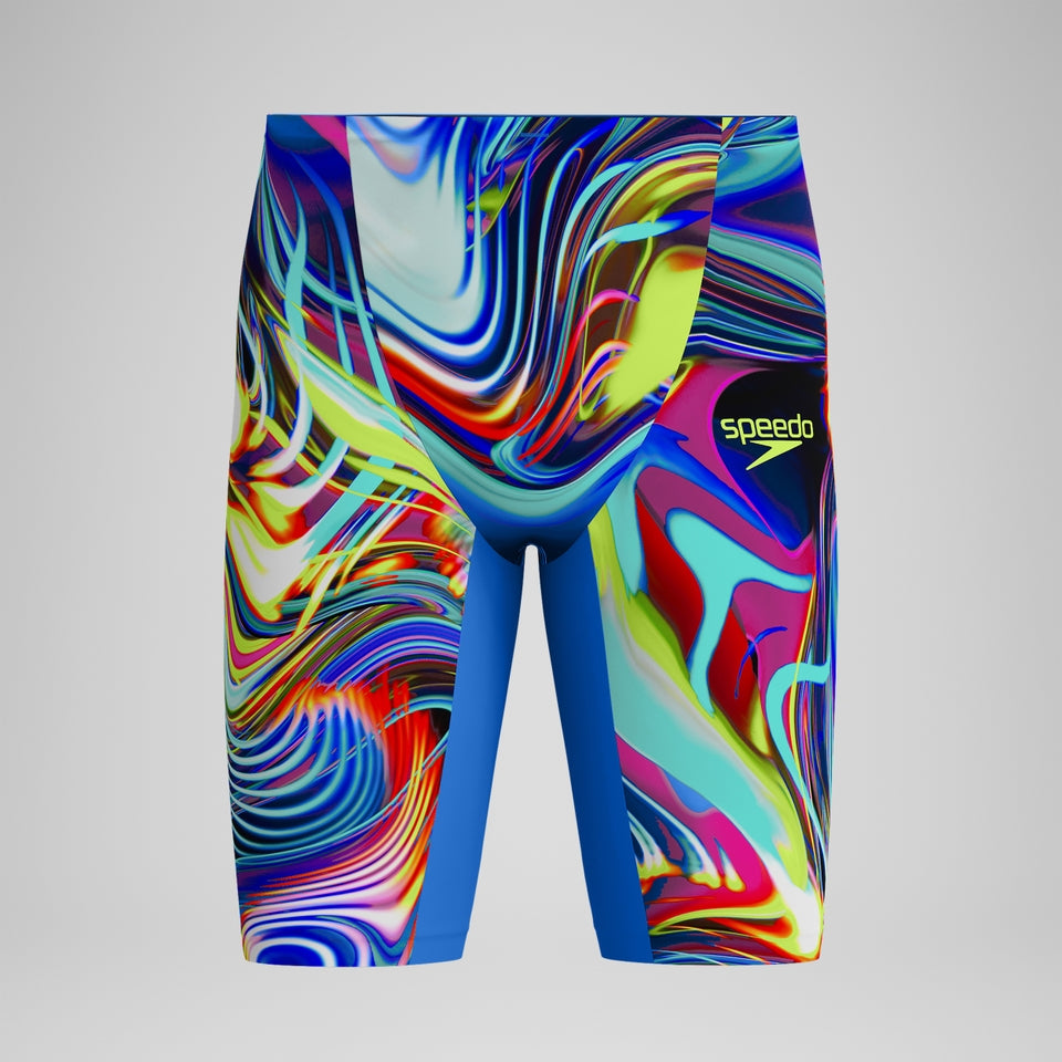 Fastskin LZR Pure Valor 2.0 High Waist Jammer Blue/Pink | Speedo