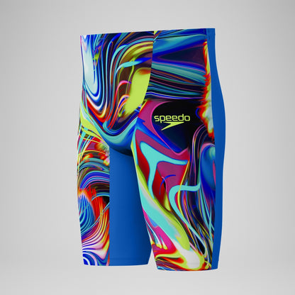 Fastskin LZR Pure Valor 2.0 High Waist Jammer Blue/Pink | Speedo