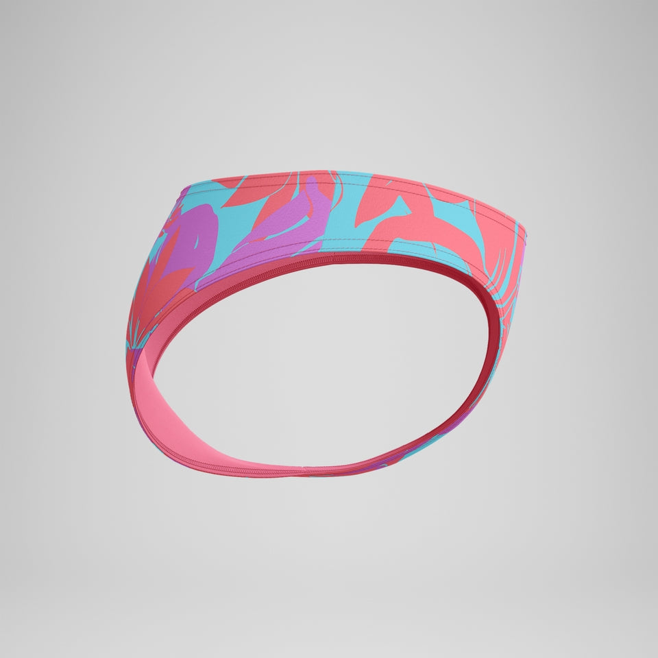 Club Training Printed Bikini Bottom Pink/Green | Speedo