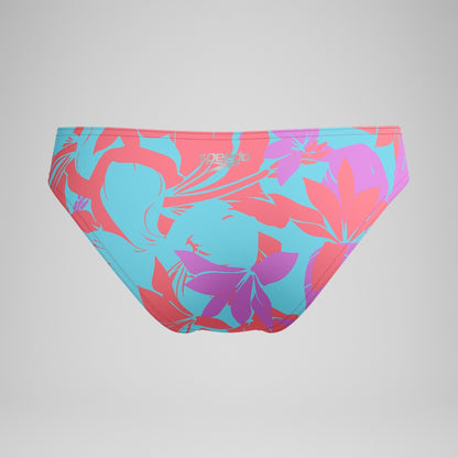 Club Training Printed Bikini Bottom Pink/Green | Speedo