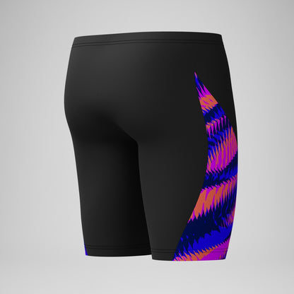 Club Training Printed V-Cut Jammer Black/Pink | Speedo
