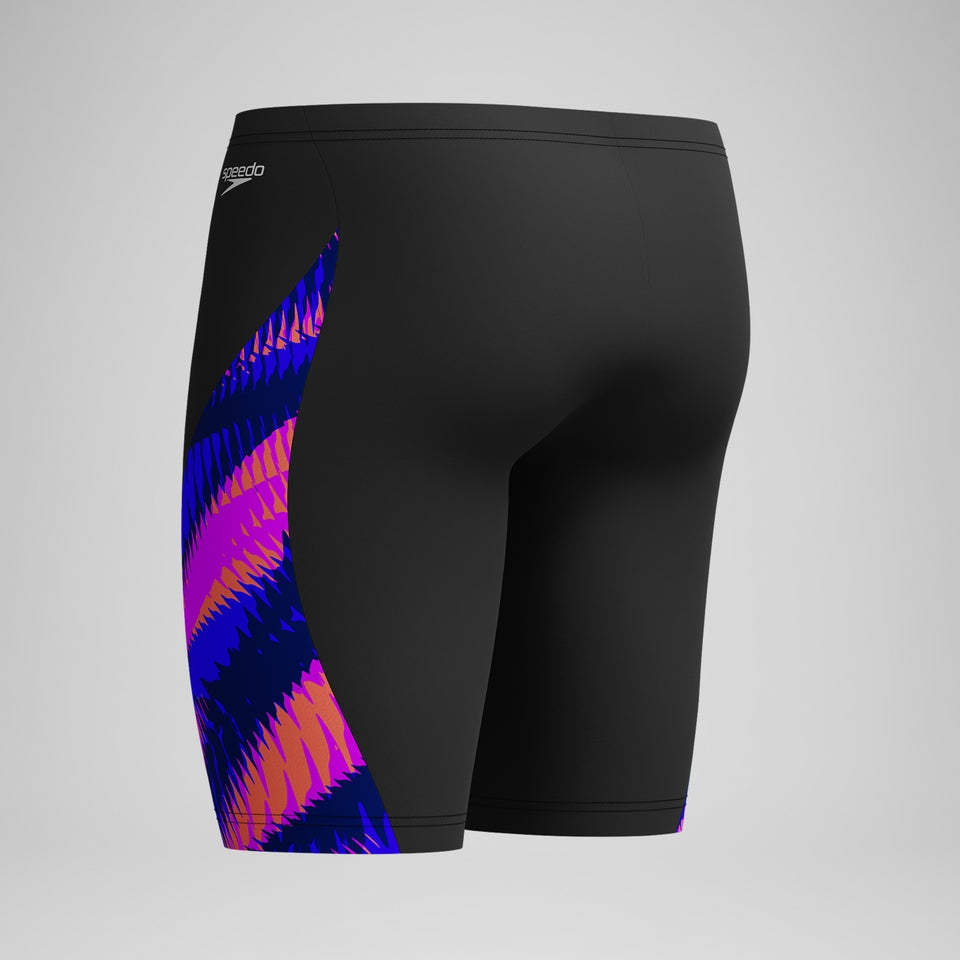 Club Training Printed V-Cut Jammer Black/Pink | Speedo