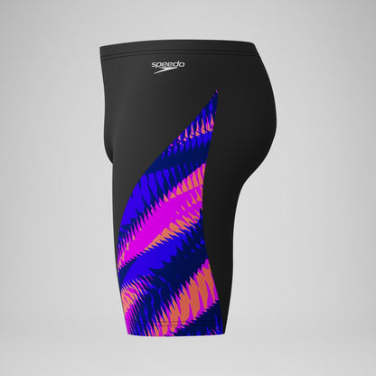 Club Training Printed V-Cut Jammer Black/Pink | Speedo