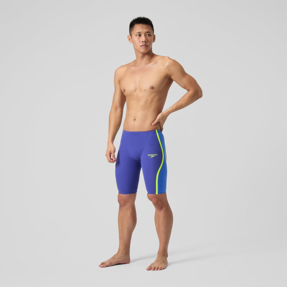 Fastskin LZR Pure Intent 2.0 High Waist Jammer Blue/Yellow | Speedo