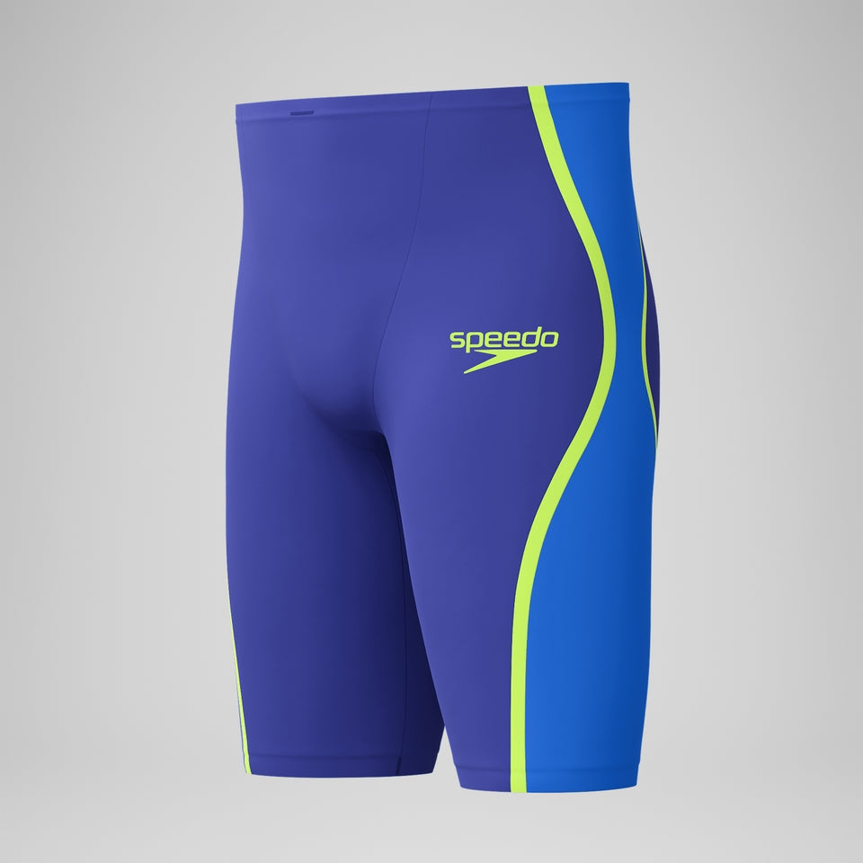 Fastskin LZR Pure Intent 2.0 High Waist Jammer Blue/Yellow | Speedo