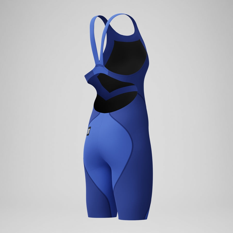 Girls' Fastskin LZR Ignite Kneeskin Blue/Yellow | Speedo