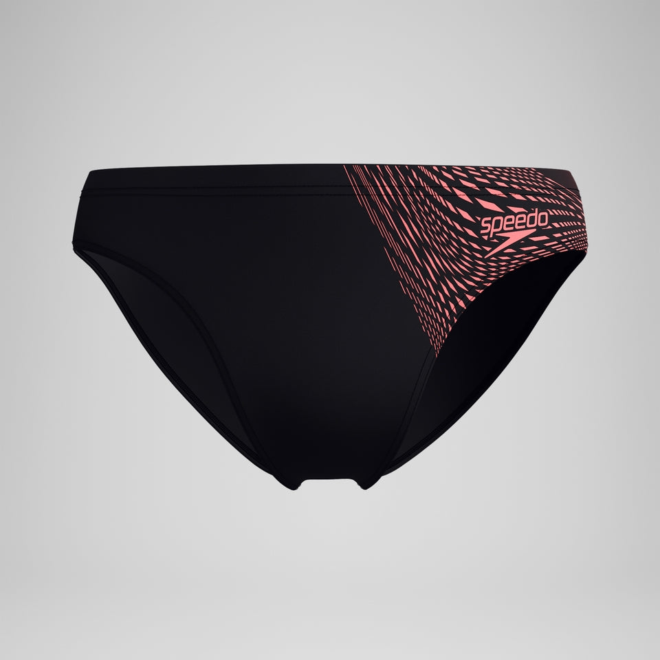 Medley Logo 7cm Brief Black/Coral | Speedo