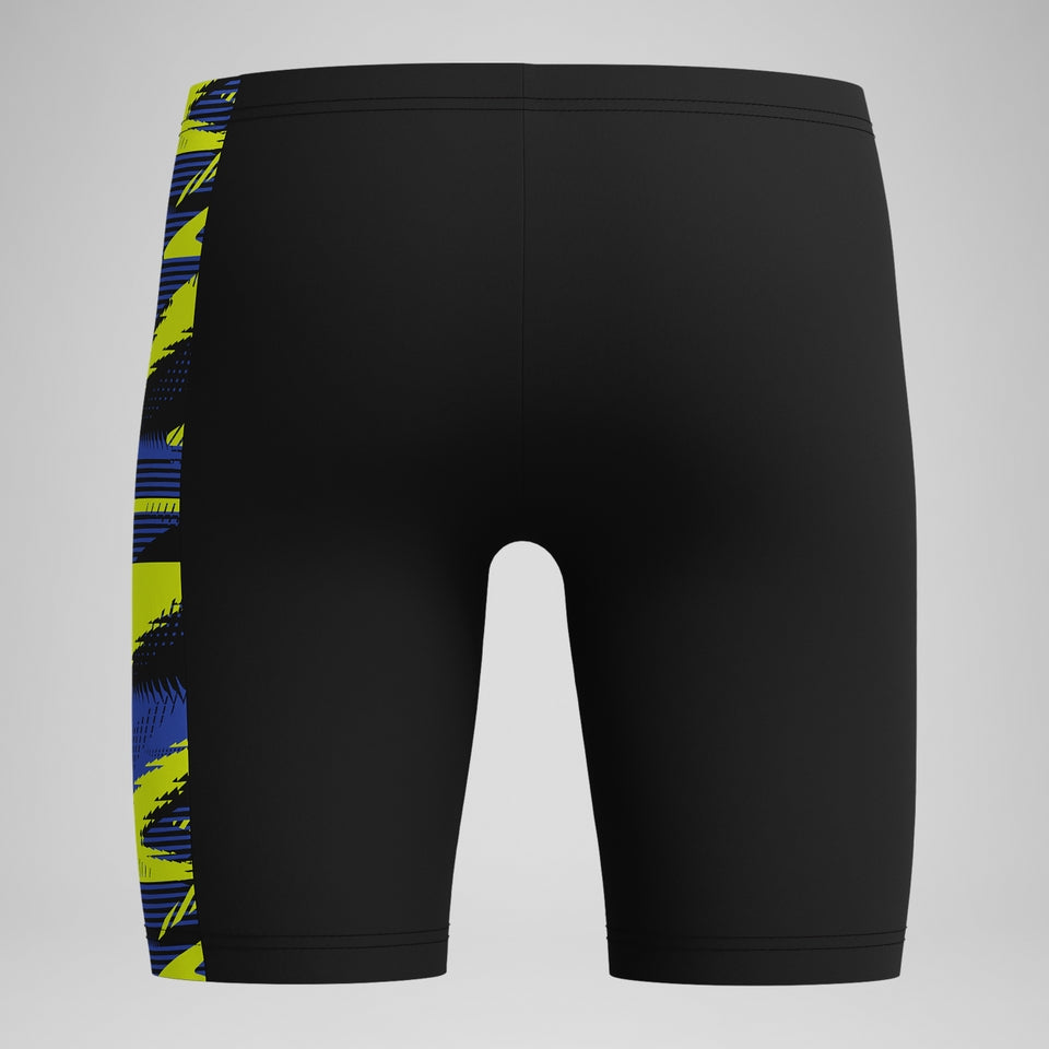 Boys' HyperBoom Panel Jammer Black/Yellow | Speedo
