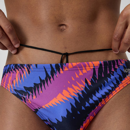 Club Training 5cm Printed Brief Blue/Pink | Speedo