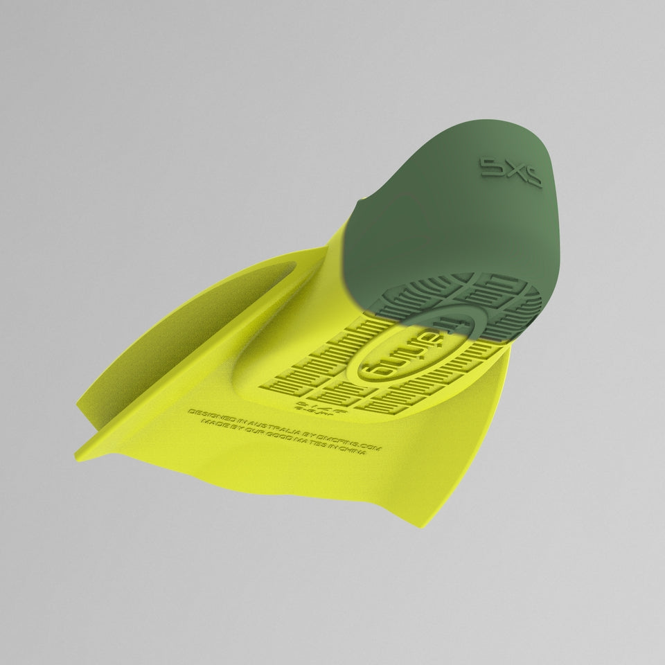Speedo DMC Original Fin Yellow/Green | Speedo