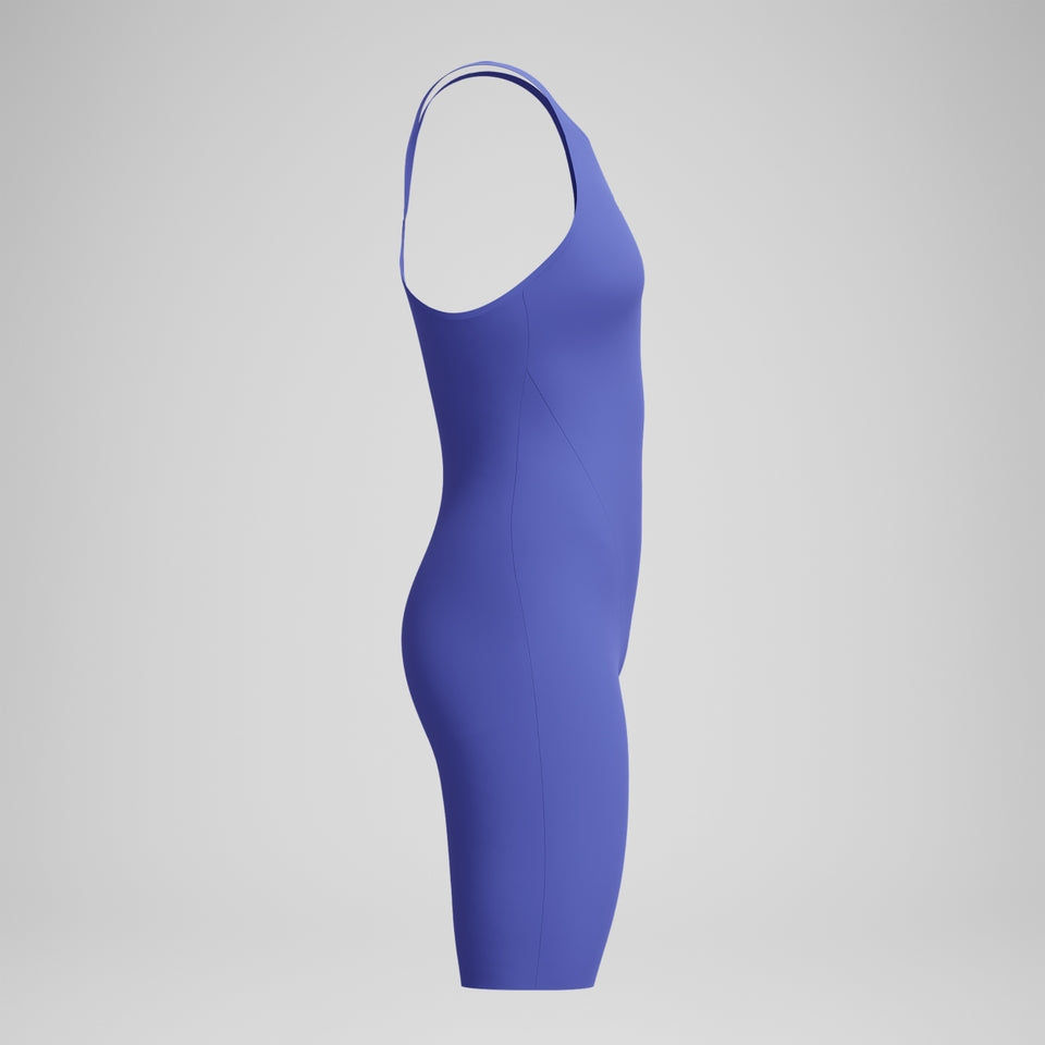 Fastskin LZR Pure Valor 2.0 Closedback Kneeskin Blue/Purple | Speedo