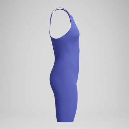 Fastskin LZR Pure Valor 2.0 Closedback Kneeskin Blue/Purple | Speedo