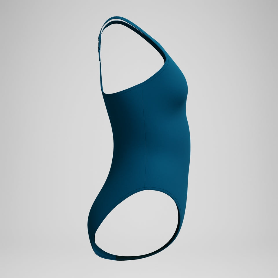Endurance+ Longer V Back Swimsuit Dark Teal | Speedo