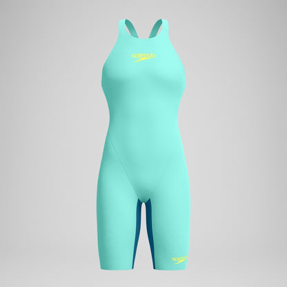 Fastskin LZR Pure Valor 2.0 Openback Kneeskin Turquoise | Speedo
