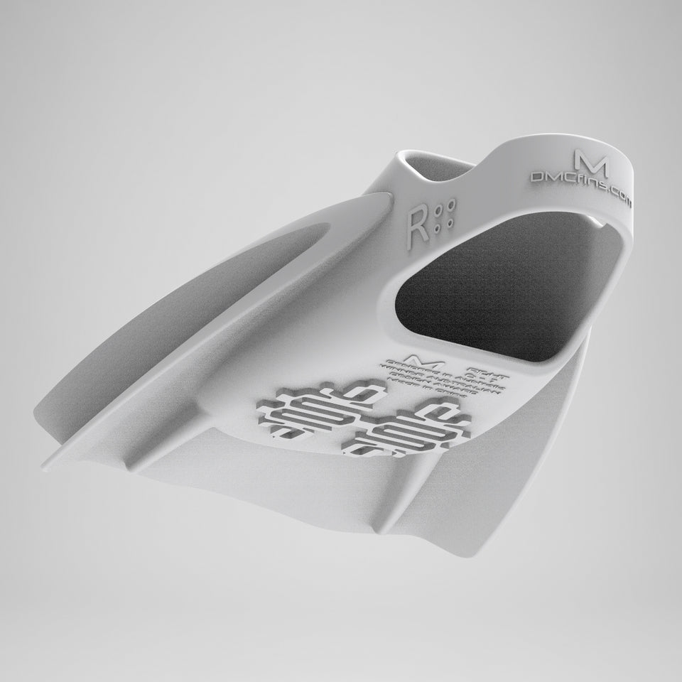 Speedo DMC Elite Fin White/Red | Speedo
