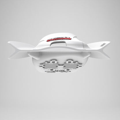 Speedo DMC Elite Fin White/Red | Speedo