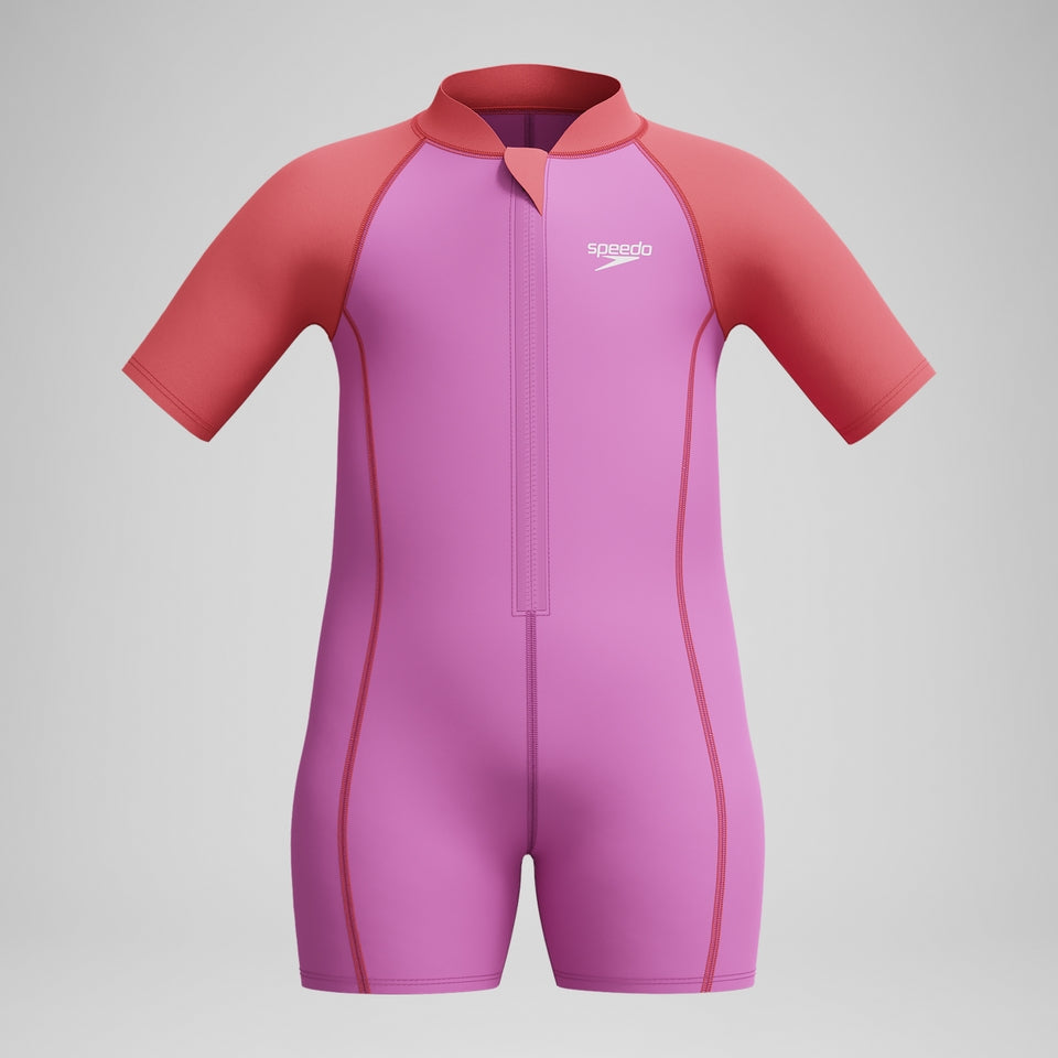 Infant Girls' Learn to Swim Neoprene Suit Swimsuit Pink | Speedo