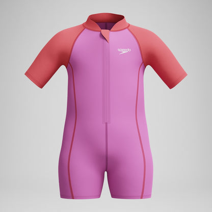 Infant Girls' Learn to Swim Neoprene Suit Swimsuit Pink | Speedo