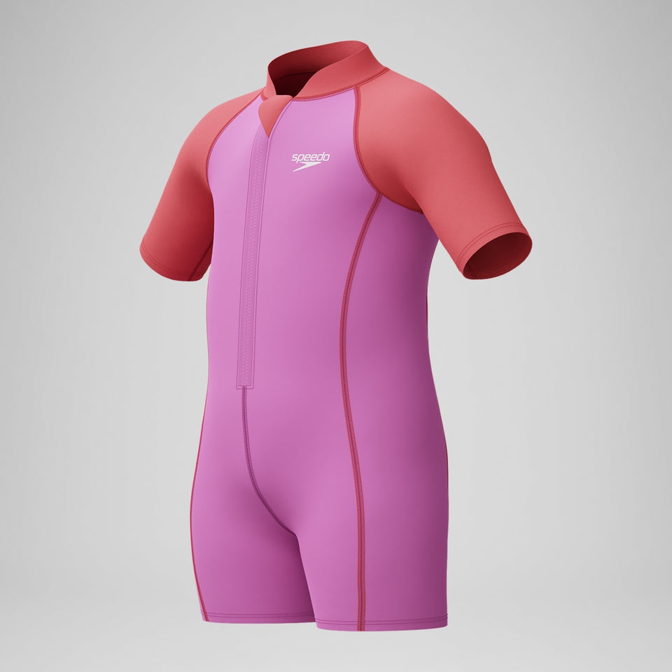 Infant Girls' Learn to Swim Neoprene Suit Swimsuit Pink | Speedo
