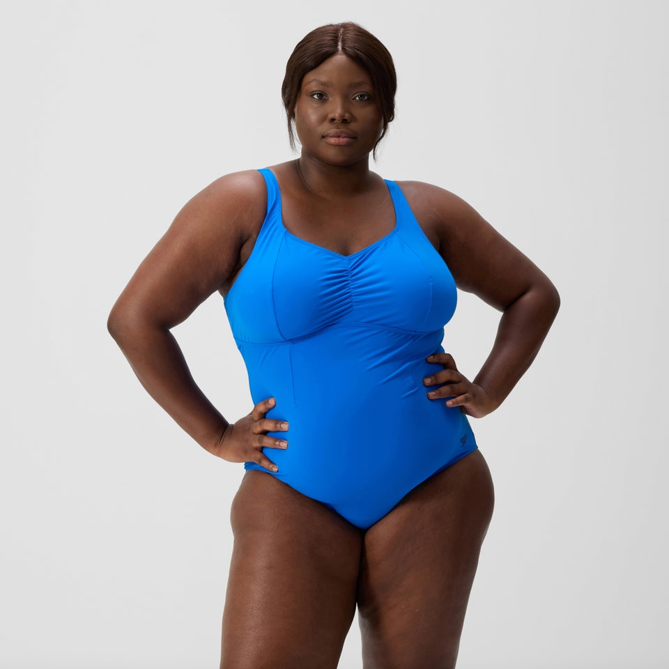 Plus Size Shaping AquaNite Swimsuit Blue | Speedo