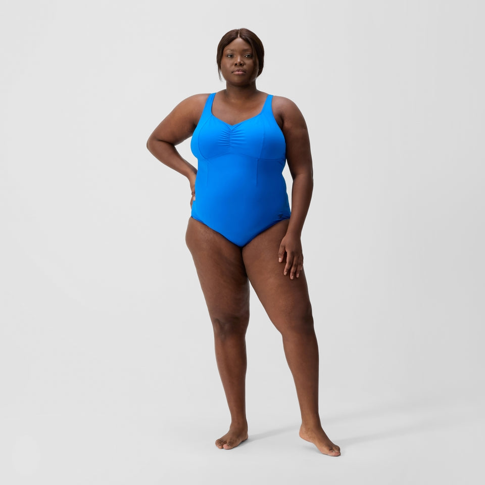 Plus Size Shaping AquaNite Swimsuit Blue | Speedo