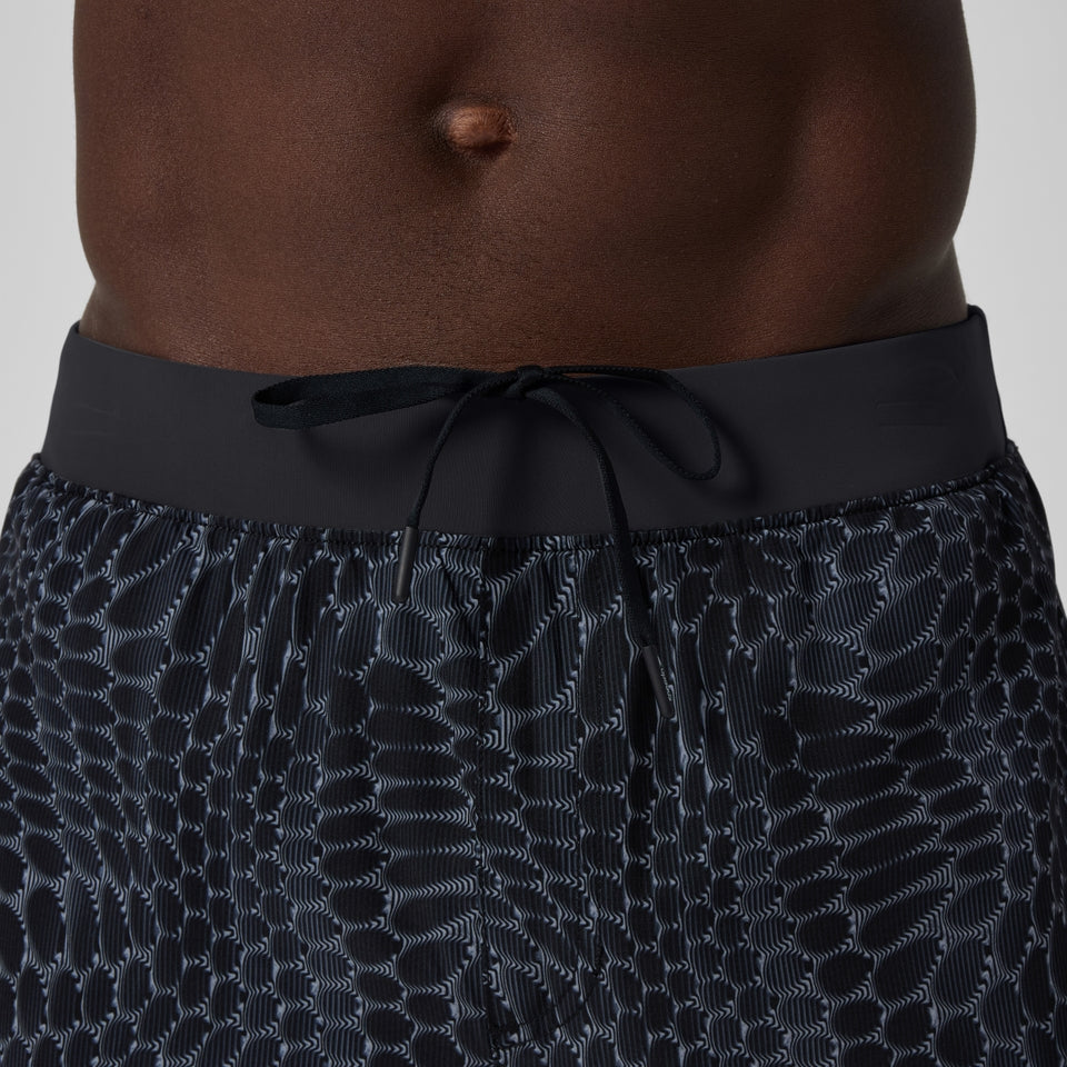Lookout Printed 40cm Swim Shorts Black | Speedo