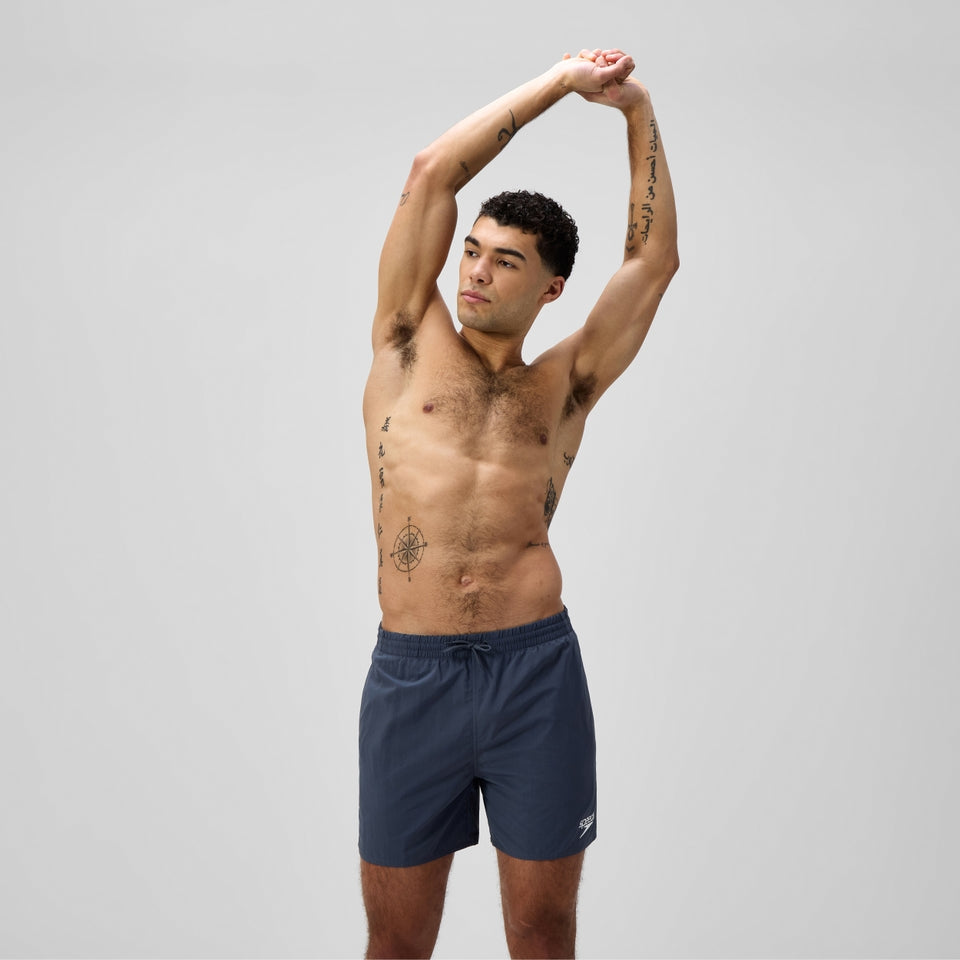 Essential Solid 40cm Swim Shorts Grey | Speedo