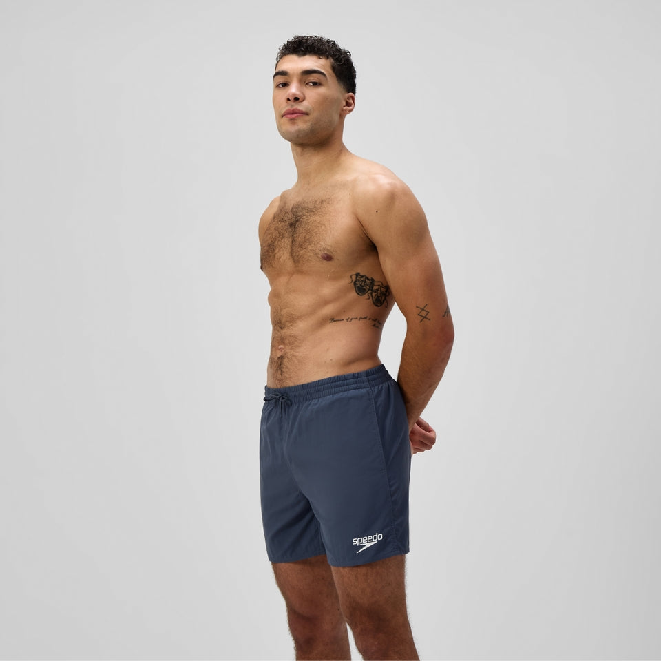 Essential Solid 40cm Swim Shorts Grey | Speedo
