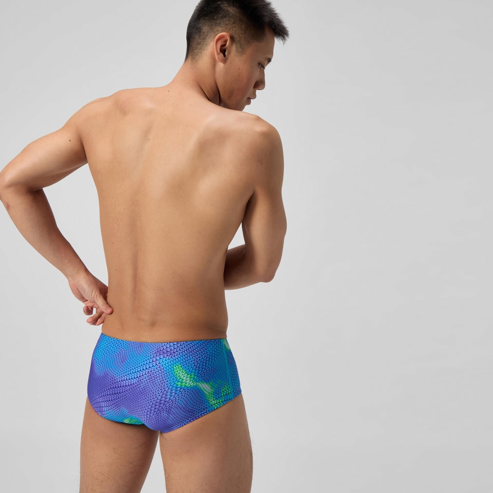 Club Training Printed 13.5cm Brief Blue | Speedo